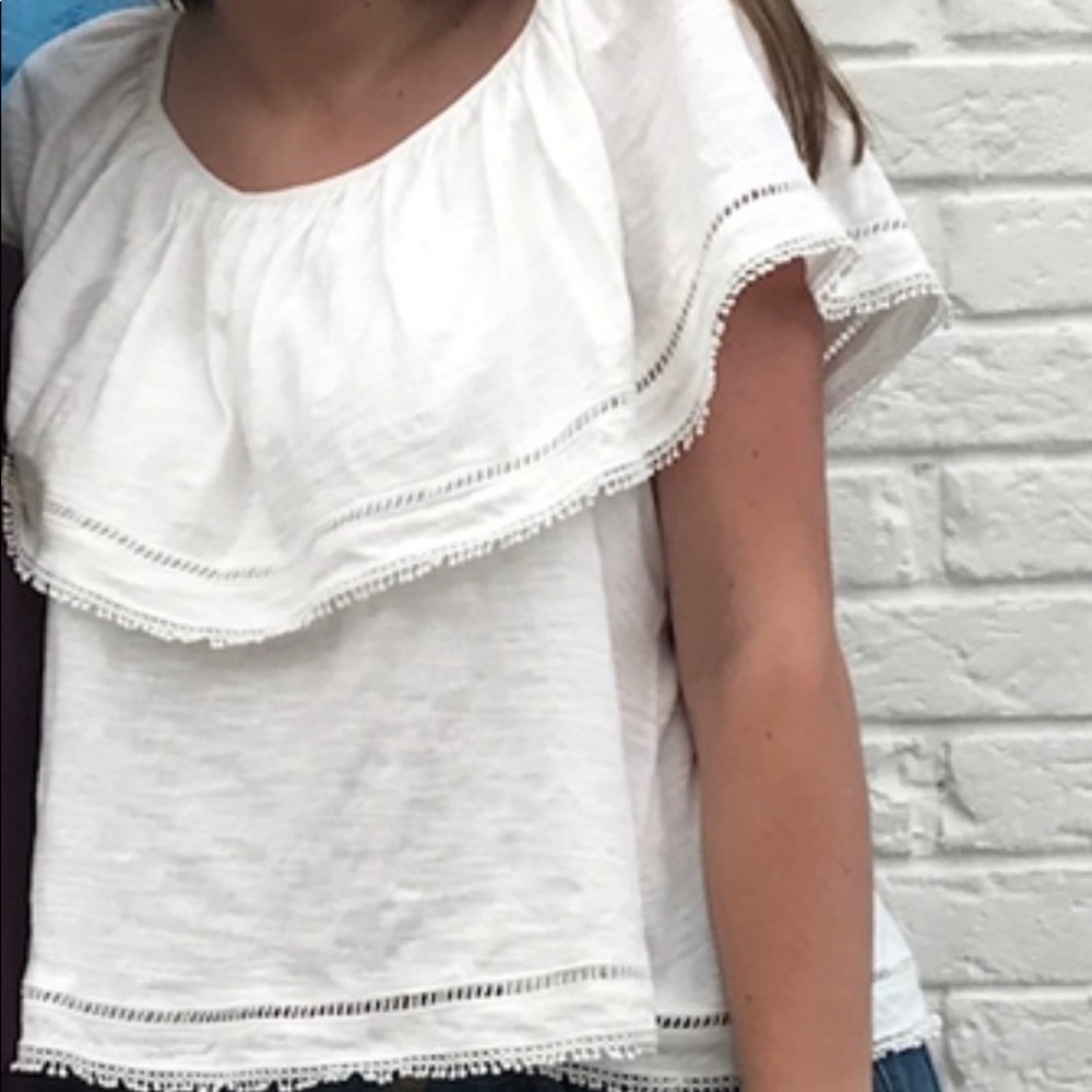 PPLA White Casual Top